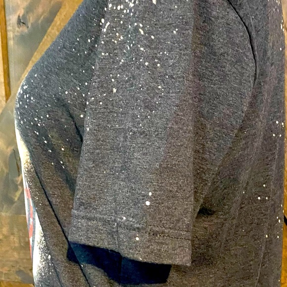 Bleach Dyed Black Vintage Stay Rad Tee NWOT - Picture 7 of 14